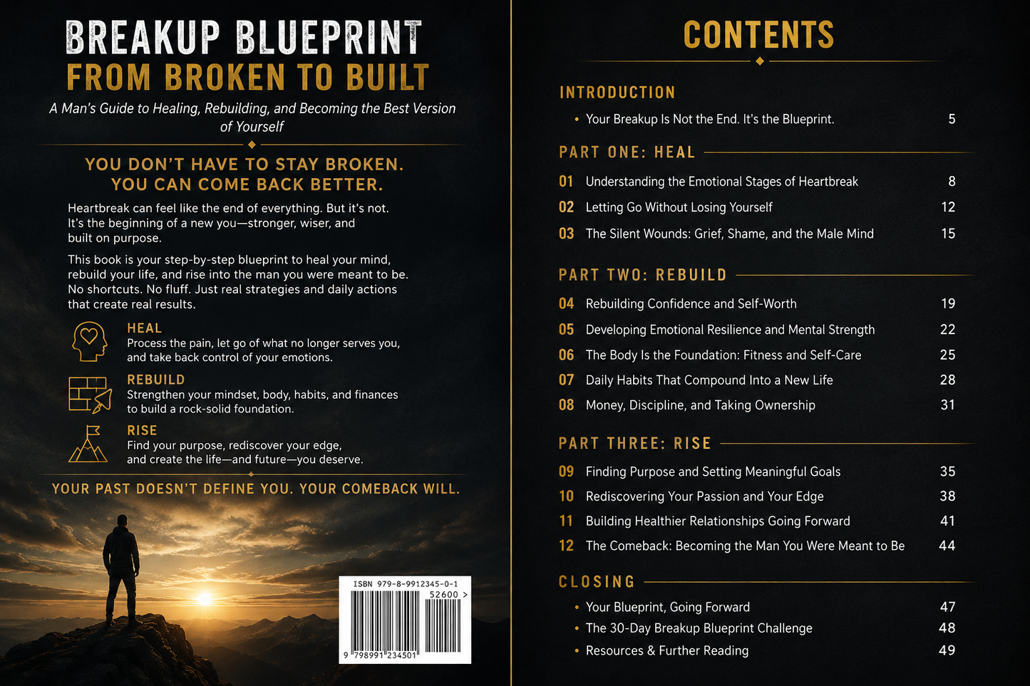 Breakup Blueprint Back Cover