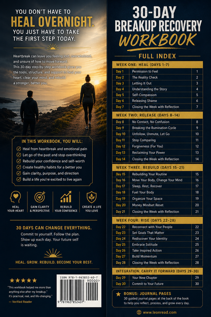 30 Day Breakup back cover 